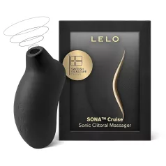   LELO Sona Cruise - clitorisstimulator met sonic waves - zwart