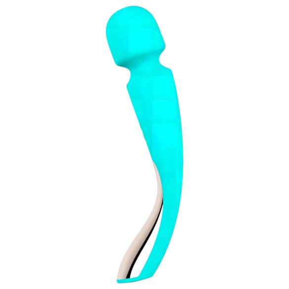 LELO - smart wand massager - groot formaat - oplaadbaar siliconen turquoise