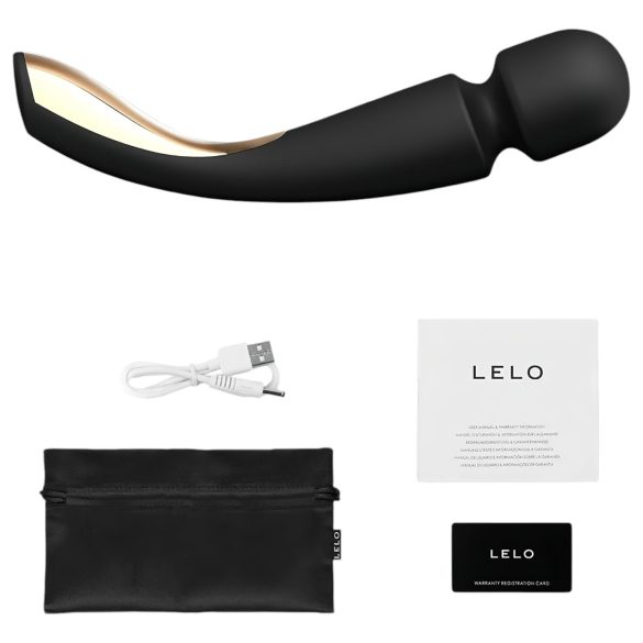LELO - massage vibrator - groot - oplaadbaar - zwart
