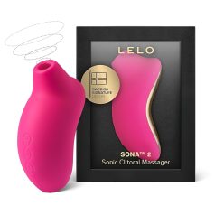 LELO Sona 2 - clitorisstimulator met geluidsgolven - rood