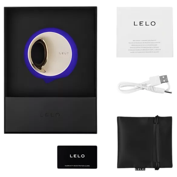 LELO Ora 3 - clitorale vibrator en orale stimulatie - siliconen blauw