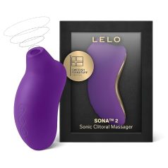 LELO Sona 2 - clitorisstimulator met sonic waves - paars