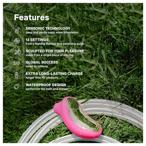 LELO Sona 2 - clitorisstimulator met sonic waves - paars