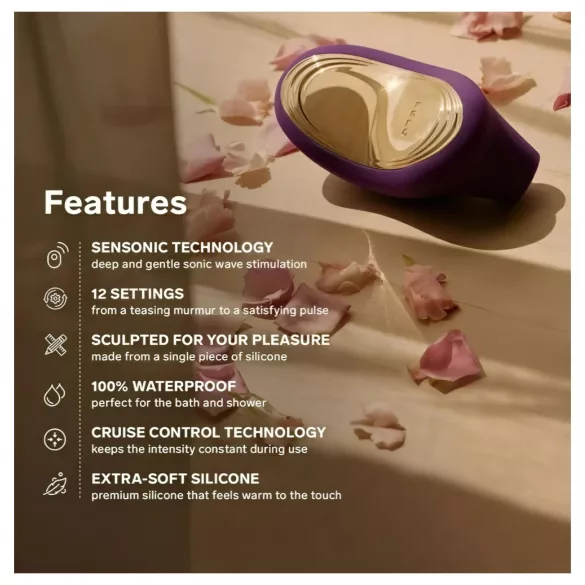 LELO Sona 2 Cruise - clitorisstimulator met geluidsgolven - zwart