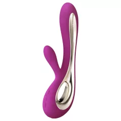   LELO Soraya 2 - vibrator met clitorisstimulator - waterdicht - paars