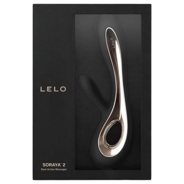 LELO Soraya 2 - vibrator met clitorisstimulator - oplaadbaar - waterdicht