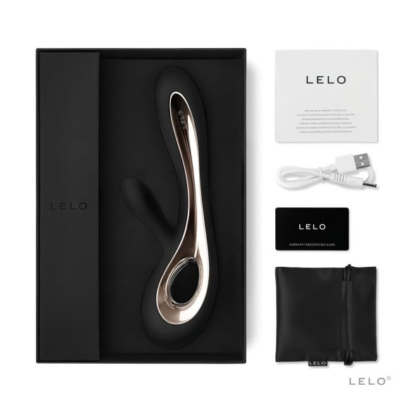 LELO Soraya 2 - vibrator met clitorisstimulator - oplaadbaar - waterdicht