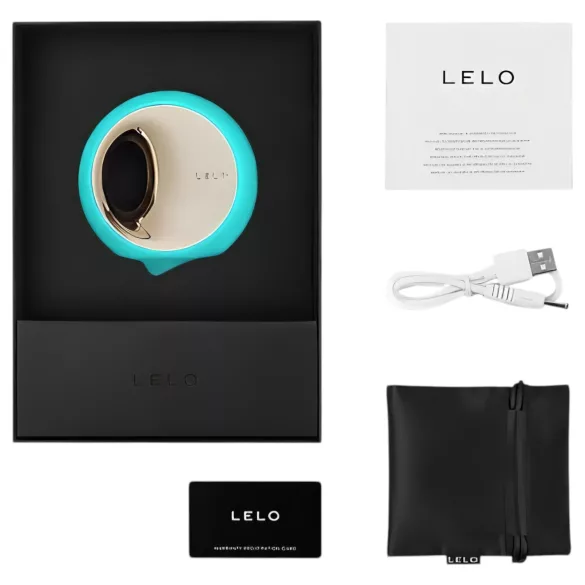 LELO Ora 3 - orale stimulator en clitoris vibrator - turquoise