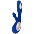 LELO Soraya Wave - vibrator met clitorisstimulator en beweegbare kop - blauw