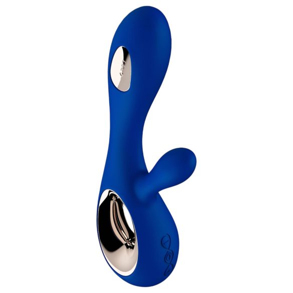 LELO Soraya Wave - vibrator met clitorisstimulator en beweegbare kop - blauw