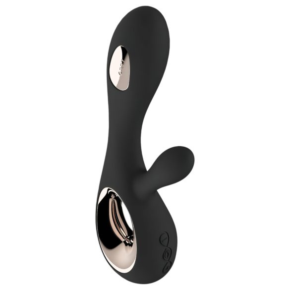 LELO Soraya Wave - rabbit vibrator - bewegende kop - zwart