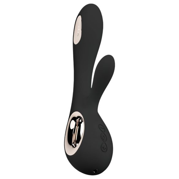 LELO Soraya Wave - rabbit vibrator - bewegende kop - zwart