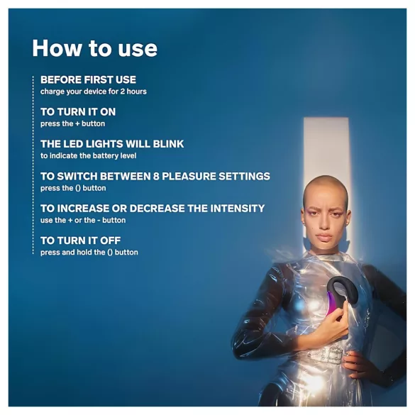 LELO Enigma - oplaadbare waterdichte 2-in-1 G-spot vibrator - zwart