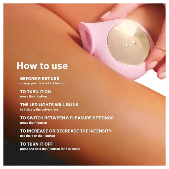 LELO Sila - clitorisstimulator met geluidsgolven - waterdicht - turquoise