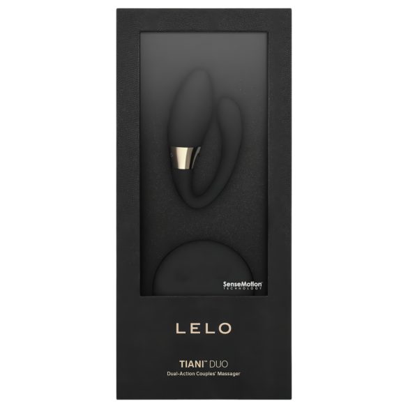 LELO Tiani Duo - couple vibrator - siliconen - zwart