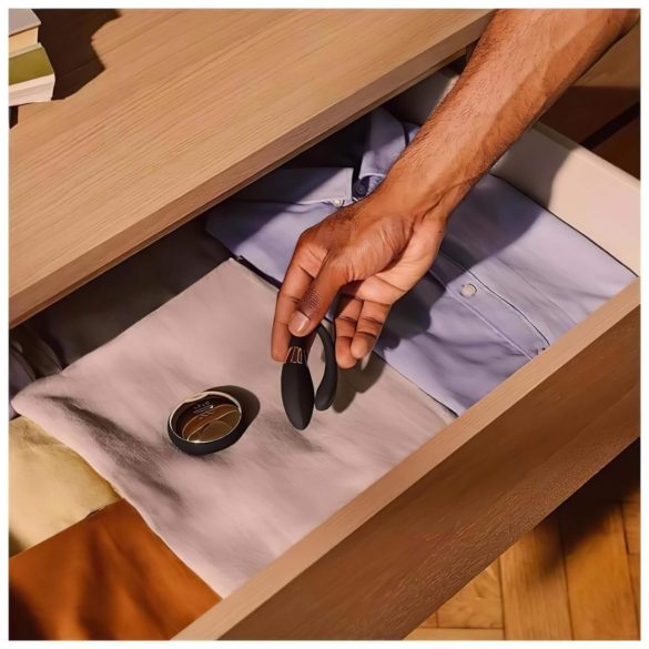 LELO Tiani Duo - couple vibrator - siliconen - zwart