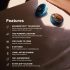 LELO Tiani Duo - siliconen koppel vibrator (blauw)