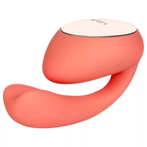 LELO Ida Wave - App-gestuurde tril- en roterende vibrator (koraal)