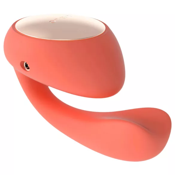 LELO Ida Wave - App-gestuurde tril- en roterende vibrator (koraal)