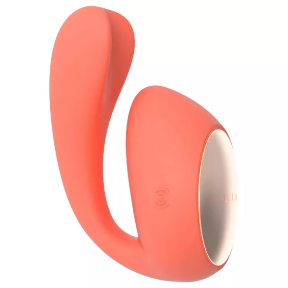 LELO Ida Wave - App-gestuurde tril- en roterende vibrator (koraal)