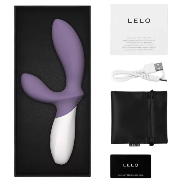 LELO Loki Wave 2 - prostaat vibrator - oplaadbaar waterdicht - paars