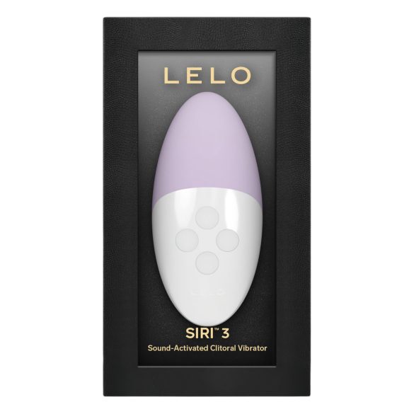 LELO Siri 3 - clitorisstimulator - geluidgestuurd - silicone - paars