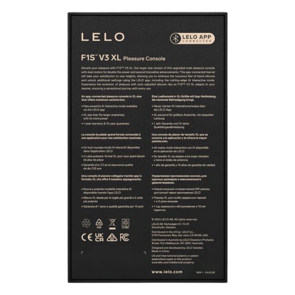 LELO Siri 3 - clitorisstimulator - geluidgestuurd - silicone - paars