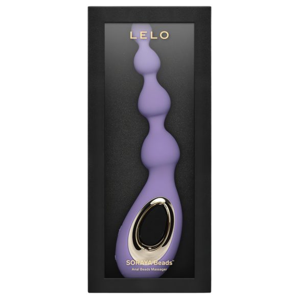 LELO Soraya Beads - oplaadbare waterdichte anaal vibrator - paars