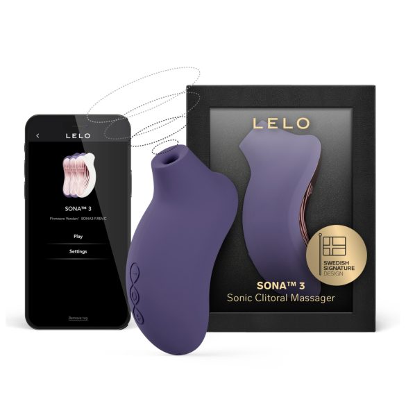 LELO Sona 3 - clitorisstimulator met geluidsgolven - paars