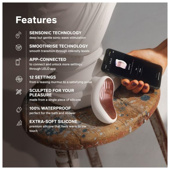 LELO Sona 3 - clitorisstimulator met geluidsgolven - paars