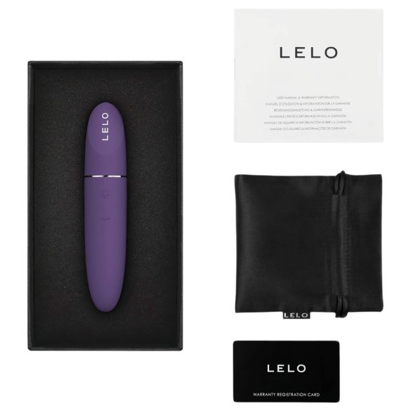LELO Mia 3 - mini vibrator - discreet lippenstift vorm - paars