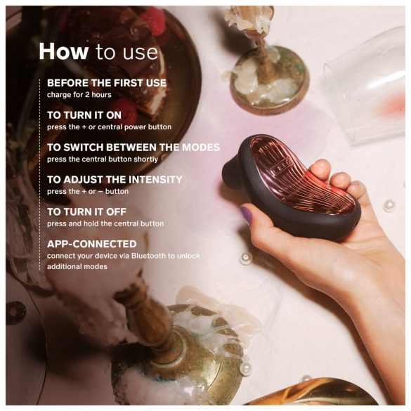 LELO Sona 3 Cruise - clitorisstimulator met geluidsgolven - zwart