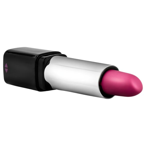 Blush Lipstick Rosé - vibrator in lippenstiftvorm - waterproof - zwart/roze