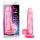 bjours Sweet N Hard 4 - roze dildo met zuignap en ballen