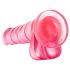 B Yours Sweet N Hard 4 - dildo met ballen - 18cm - roze