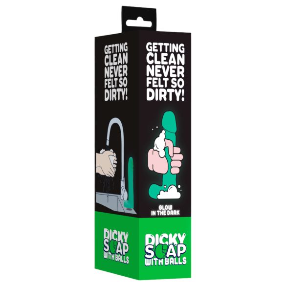 Dicky - lichtgevende peniszeep met ballen - 265g
