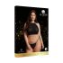 Le Désir Plus Size - feestelijke set met strass - zwart (XL-3XL)