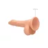 RealRock - realistische dildo met balzak - 17cm - huidskleur