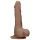 RealRock - realistische dildo met ballen - 17cm - donker huidkleur