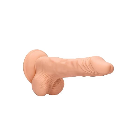 RealRock - dildo met ballen - realistisch - 20 cm - huidskleur