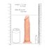 RealRock Dong 8 - levensechte dildo (20 cm) - natuurlijk