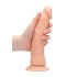 RealRock Dong 8 - levensechte dildo (20 cm) - natuurlijk