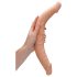 RealRock - dubbele dildo - 36cm - huidkleur