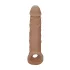 RealRock - penis sleeve - 21 cm - donker huidskleur