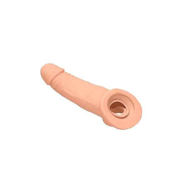 RealRock - penis sleeve - lang 21,5cm - huidkleur