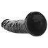 RealRock Slim realistische dildo - 15,5cm (zwart)