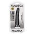 RealRock Slim realistische dildo - 15,5cm (zwart)