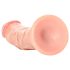 RealRock - realistische dildo met zuignap - 15,5cm (natuurlijk)