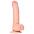 RealRock - zuignap dildo - 15,5 cm (natuurlijk)
