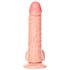 RealRock - zuignap dildo - 15,5 cm (natuurlijk)
